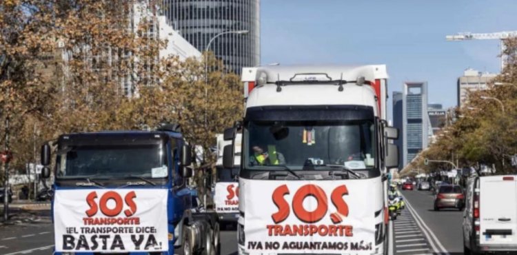 Los transportistas amenazan