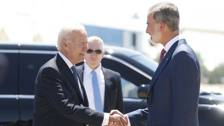 Joe Biden ya está en Madrid