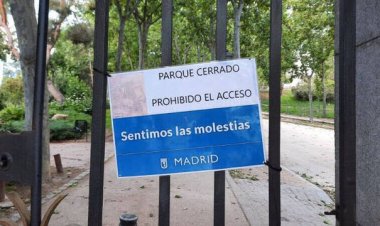 Los parques de Madrid cierran por altas temperaturas
