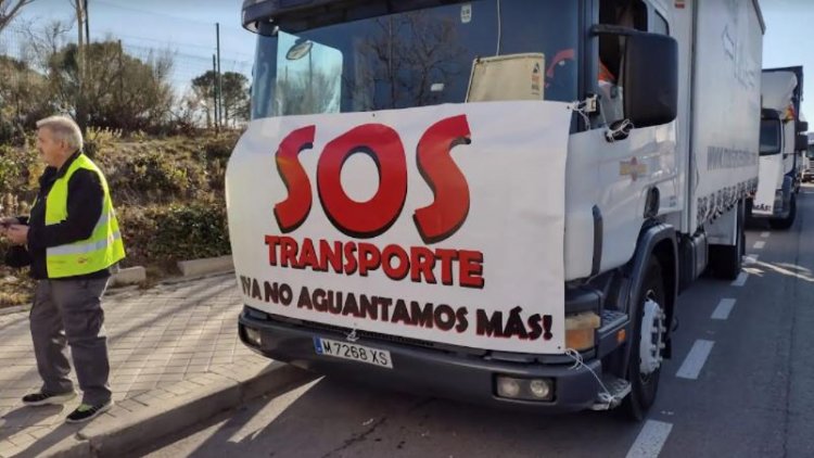 Nueva huelga nacional de los transportistas