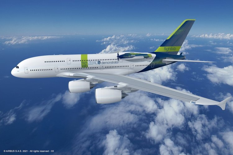 Airbus proyecta que sus aviones vuelen con hidrógeno líquido