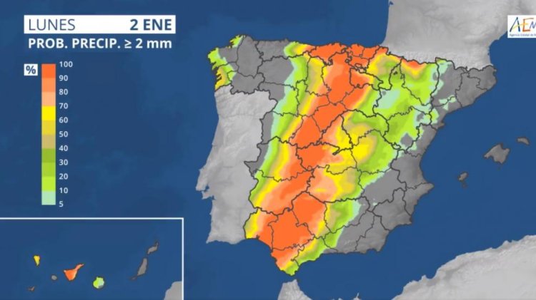 Un frente frío desplomará España