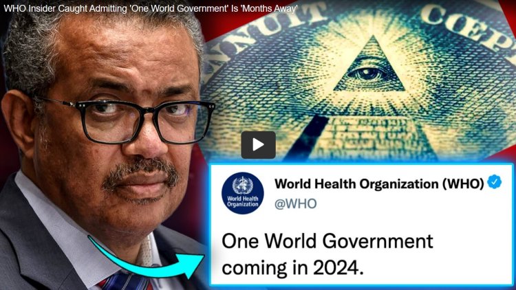 Un gobierno mundial en nombre de la salud es el sueño del corupto OMS