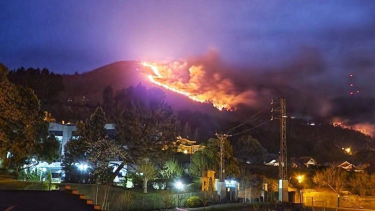 Arde Asturias