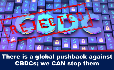Hay un retroceso global contra las CBDC; PODEMOS detenerlos
