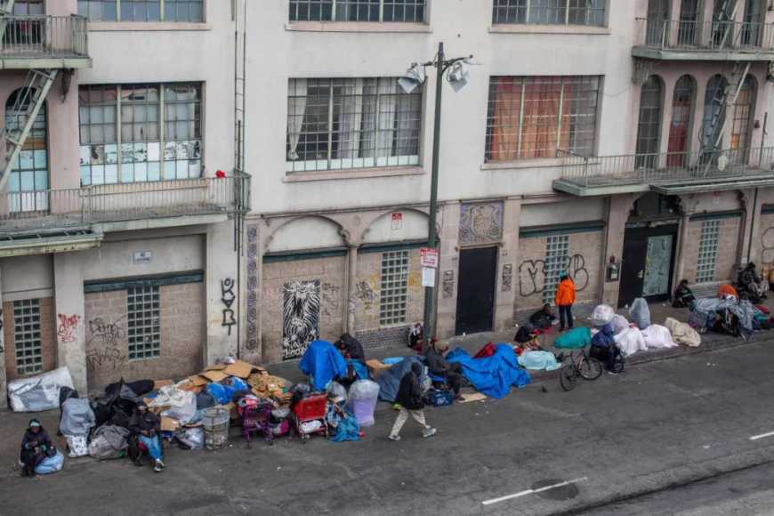 Caos y pobreza en EEUU