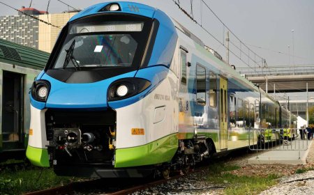 El primer tren con hidrógeno en Italia