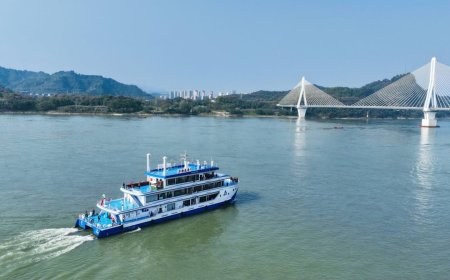 El primer barco chino propulsado por hidrógeno