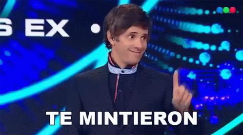 ¡TE MINTIERON!