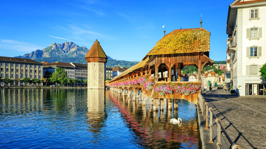 Lucerna la ciudad más romántica de Suiza