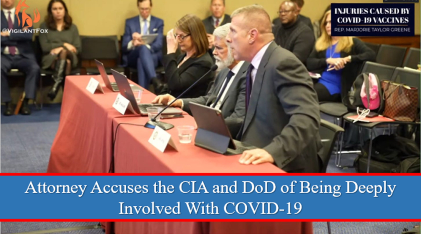 Acusan a la CIA y al DOD de estar implicados con el COVID-19