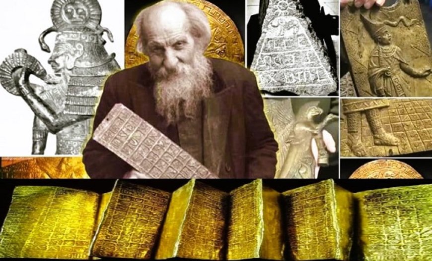 Descubren una antigua biblioteca de oro hecha por gigantes dentro de una cueva en Ecuador