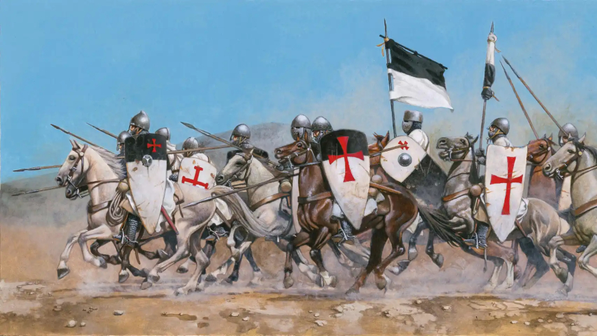 Los Caballeros Templarios y el Reino de Jerusalén