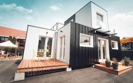 Hop House, las minicasas que se pueden montar en sólo 3 horas