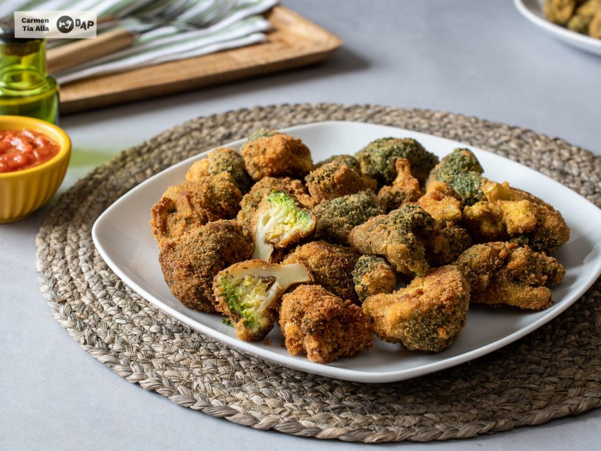La receta de brócoli rebozado