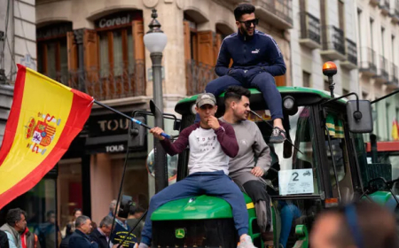 Los agricultores españoles se unen a las protestas en toda la UE