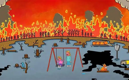 Una lección de audacia e hipocresía climática