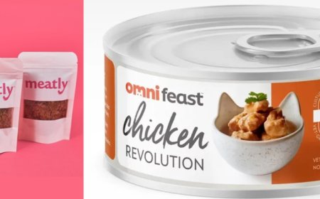 Carne falsa como alimento para mascotas