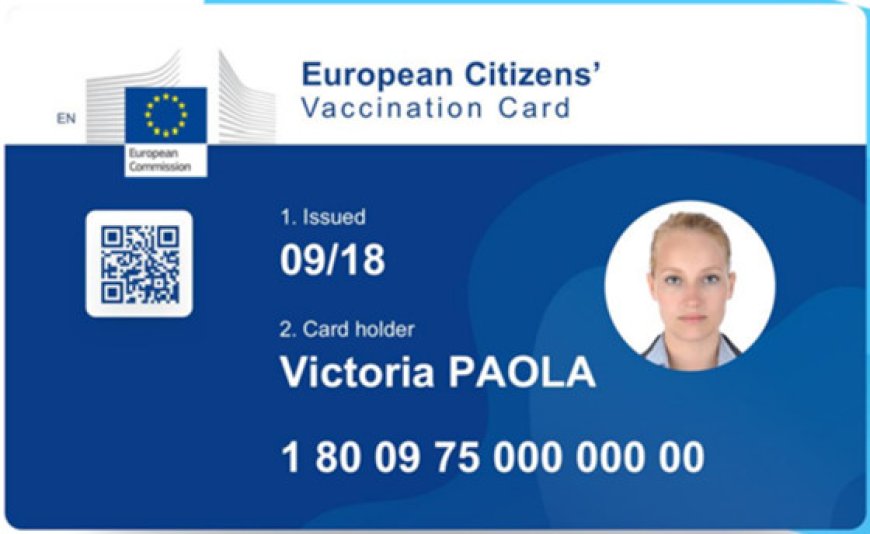 Aparece la tarjeta europea de vacunación