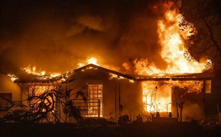 Los Ángeles arde mientras