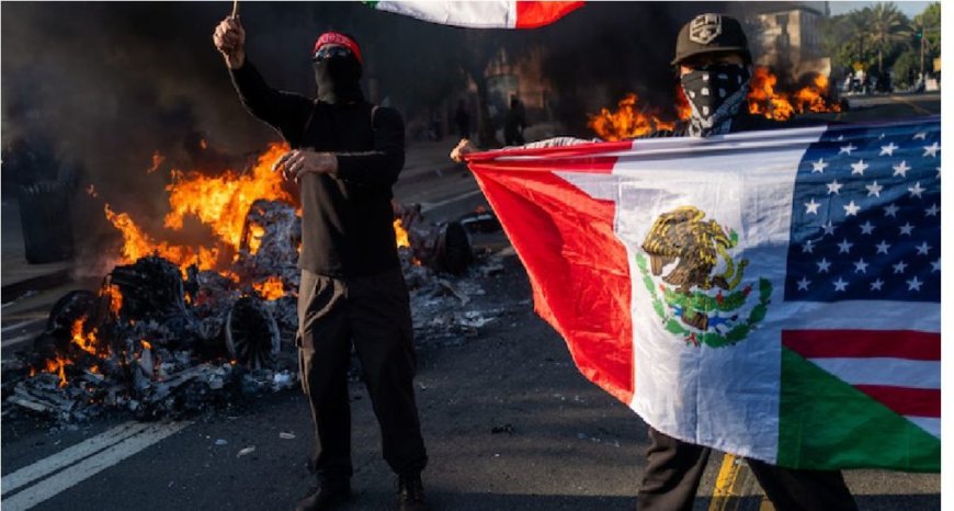 ¿Las élites globalistas son responsables de la anarquía izquierdista en Los Ángeles?