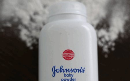 Talco para bebés con "químicos que causan cáncer"