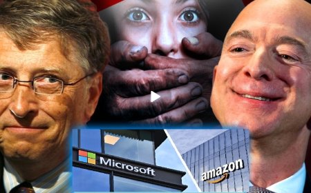 Bill Gates y Jeff Bezos expusieron la financiación de la red de pedofilia más grande del mundo