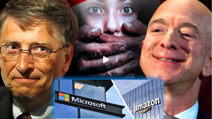 Bill Gates y Jeff Bezos expusieron la financiación de la red de pedofilia más grande del mundo
