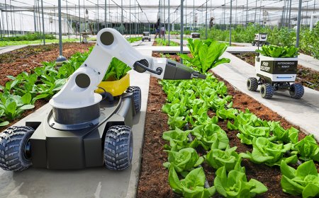 La agricultura con robots impulsados por IA