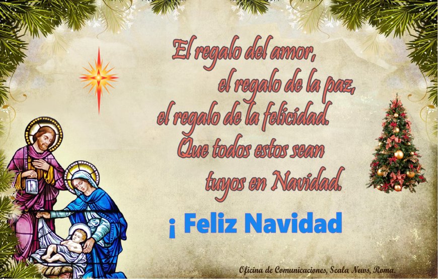 Que la luz de la Navidad ilumine tu hogar y llene tu corazón de amor.