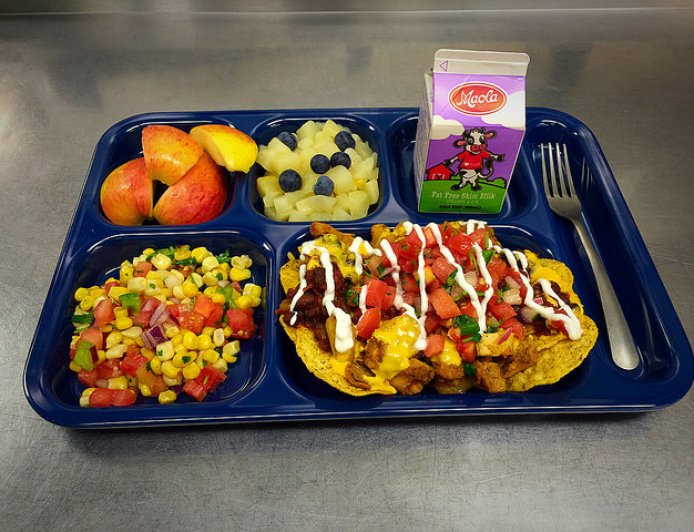 ¡La nueva pirámide alimentaria!