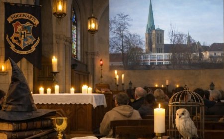Misa al estilo de Harry Potter en una iglesia católica en Alemania