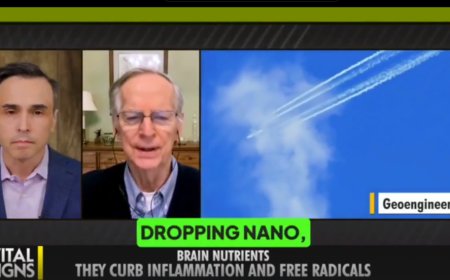 Están rociando nanoaluminio al cielo — va directo a tu cerebro