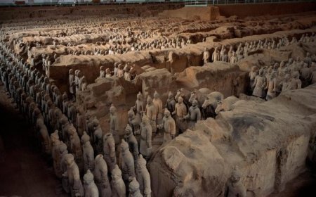 El ejército de terracota de China