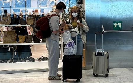 Las mascarillas regresan a los aeropuertos