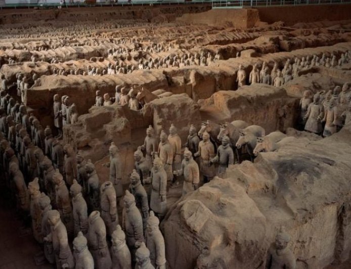 El ejército de terracota de China
