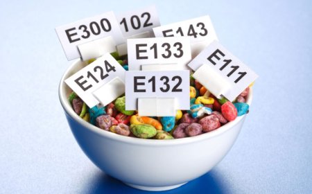 Conservantes toxicos E100-E399 en nuestra comida