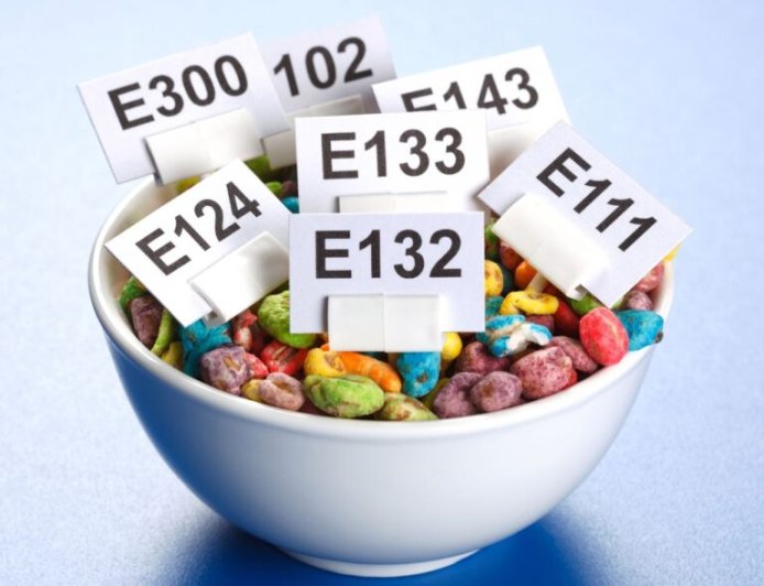 Conservantes toxicos E100-E399 en nuestra comida