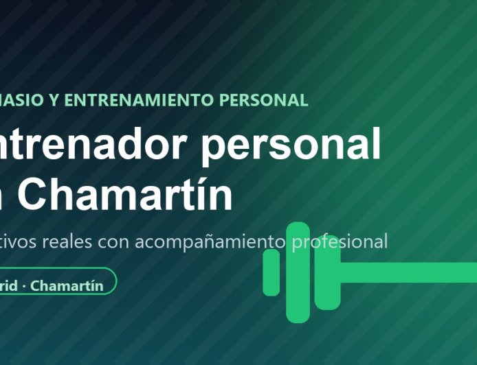 Entrenador personal en Chamartín: la forma inteligente de entrenar y ver resultados